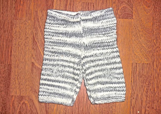 pantalon tricot bébé