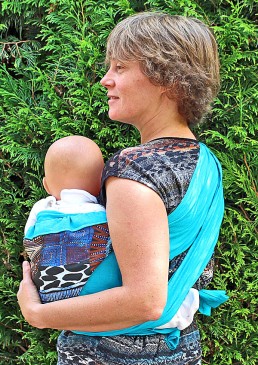 Porte bébé hanche facile