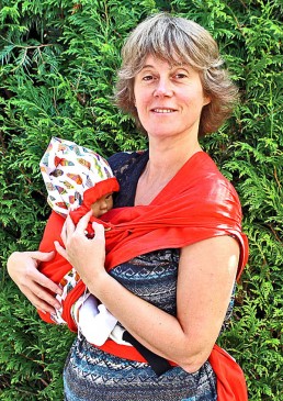 Porte-bébé chinois coton bio à poche