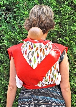 Porte-bebe à poche mei taï ombu