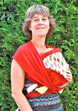 Porte-bebe chinois à poche ombu