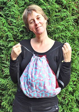 Porte-bébé avec sac rangement