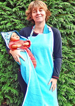 Serviette tablier bébé