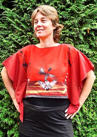 Tee shirt cape grossesse portage